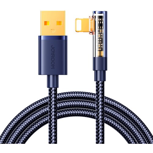 Joyroom Kotni kabel za iPhone USB-A - Ligtning 2.4A 1.2m moder, (21580705) Cene