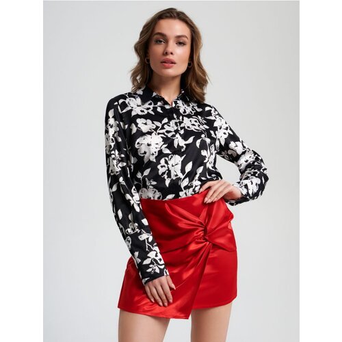 Sinsay ženska mini suknja na vezanje 3915B-33X Slike
