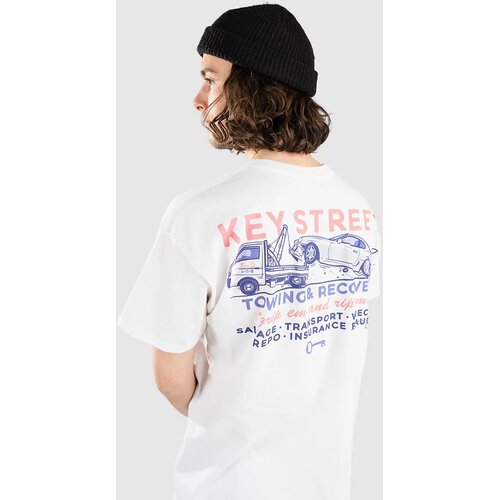 Key Street Tow Truck T-shirt white Cene