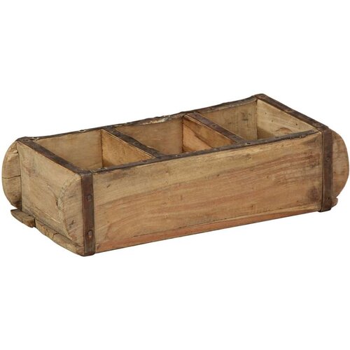  Poslužavnici 4 kom 30x14x9 cm Čvrsto drvo od recikliranih materijala Slike