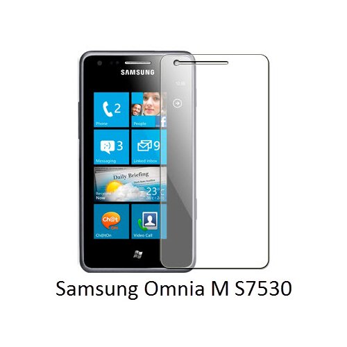  Za&amp;scaron;čitna folija ScreenGuard za Samsung Omnia M S7530 Slike