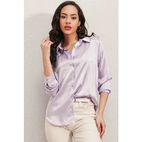 Bigdart Shirt - Purple - Regular fit