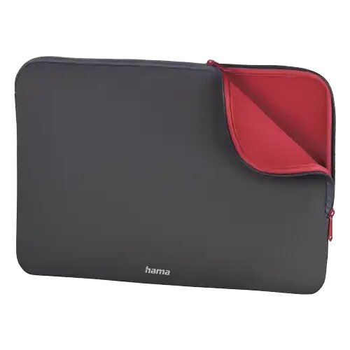 Hama neoprene (216510) sivo crvena futrola za laptop 15.6