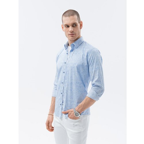 Ombre Clothing Men's shirt with long sleeves Slike
