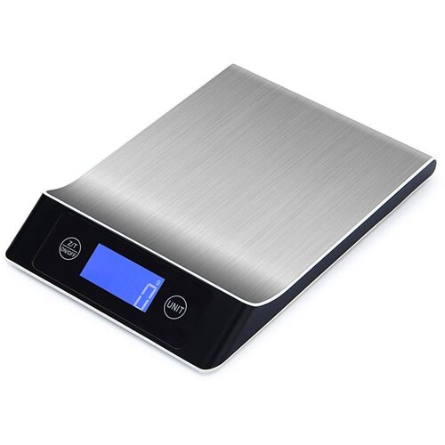  LCD osvetljena kuhinjska tehtnica do 5kg KROM DELUX Cene