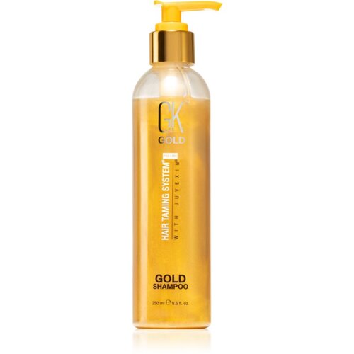 GK Hair Gold Shampoo vlažilni in za&amp;scaron;čitni &amp;scaron;ampon z aloe vero in karitejevim maslom 250 ml Slike