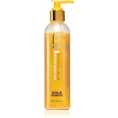 GK Hair Gold Shampoo vlažilni in zaščitni šampon z aloe vero in karitejevim maslom 250 ml