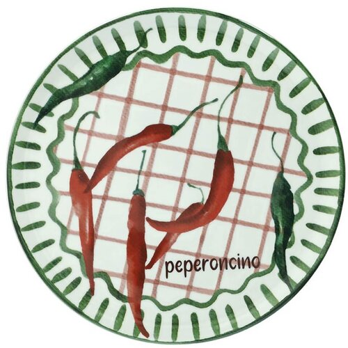 Andrea Fontebasso Krožnik za pizzo Cinzia 33cm / čili / porcelan, (5000267827) Cene