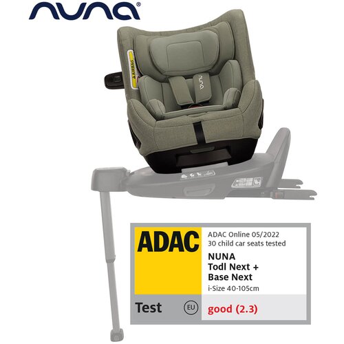 Nuna otro&amp;scaron;ki avtosedež todl&amp;trade; next 360&amp;deg; i-size (40-105 cm) pine Slike