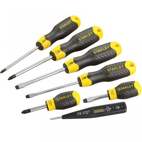 Stanley garnitura šrafcigera Cushion Grip set 6 komada + glinarica 220 V Cene