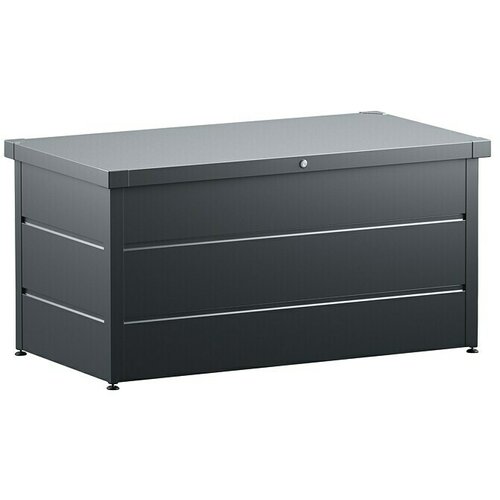 H&amp;Ouml;RMANN EcoStar Vrtna kutija Elegant (136 x 67,2 x 72,5 cm, Antracit, Čelik) Slike