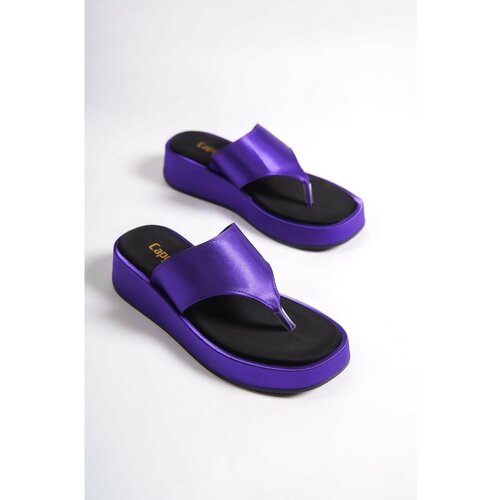 Capone Outfitters Mules - Purple - Flat Slike