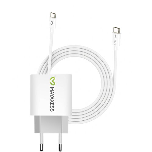 Oem Mayaxess, Omrežni polnilnik za Galaxy Z Fold 6 20W + 1m USB-C kabel, Bela, (5000275883) Cene