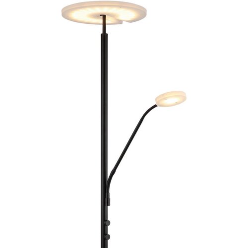 Globo 59093S - LED prigu&amp;scaron;iva stojeća lampa STANFORD 28W/230V + 5W 3000K crna Slike