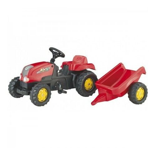 Rolly Toys Traktor kid-X sa prikolicom crveni ( 012121 ) Slike