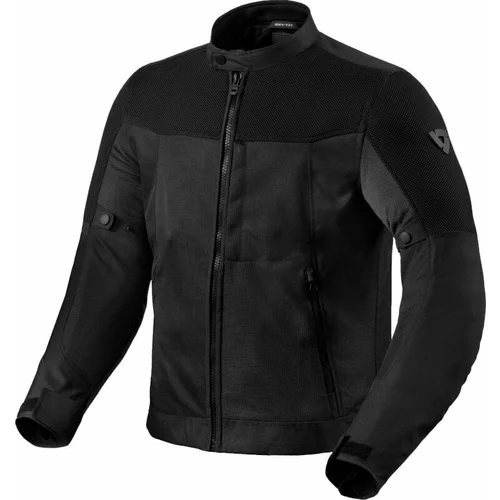 Rev'it! Vigor 2 Black XL Tekstilna jakna