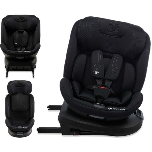 Kinderkraft Autosediste Xpedition3 I-Size 40-150Cm Black Slike