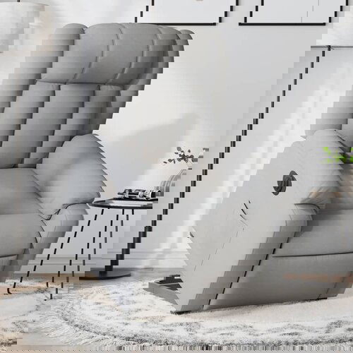 vidaXL električni naslanjač s funkcijo vstajanja svetlo siv Cene