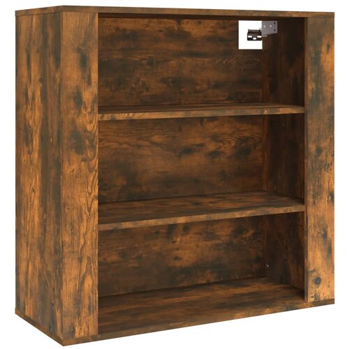 Maison Chic Stenska omarica - Zidna omarica dimljeni hrast 80x33x80 cm inženirski les iu1117, (22063258) Cene