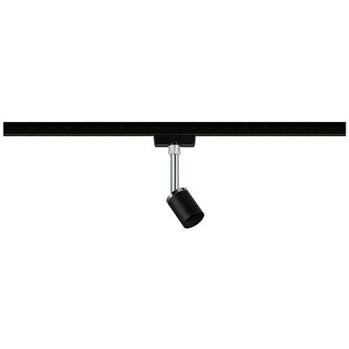 PAULMANN URail Stropna spot svjetiljka Pure II (D x Š x V: 6,6 x 5,8 x 15,1 cm, GU10, Crna) Cijene
