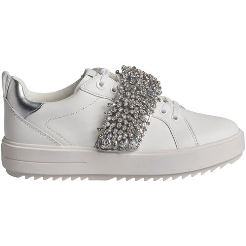 Michael Kors Tenis 43S3EMFS3L-SILVER Bela Slike