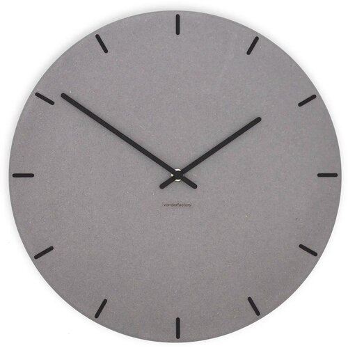 Von Der Factory Zidni sat Luxhora Pura Circ Light Grey 11 boja kazaljki Cijene