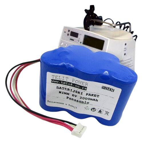 Telit Power Baterija za infuzione pumpe Fresenius MCM440 PT, Ni-MH, 6V, 3000mAh Cene