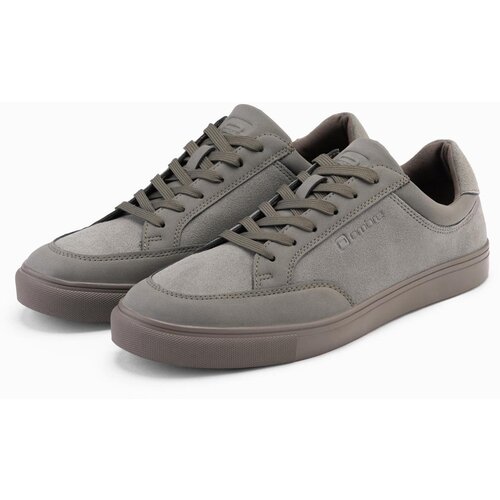 Ombre Unisex casual men&amp;#039;s eco nubuck shoes - light brown Slike