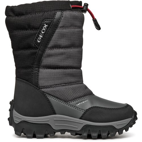 Geox Škornji za sneg J Himalaya Boy B Abx J26FRA 0FU54 C9211 D Siva Cene