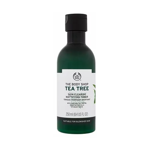 The Body Shop Tea Tree Skin Clearing Mattifying Toner losjon in sprej za obraz za mešano kožo 250 ml unisex