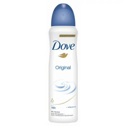 Dove Original 48h antiperspirant brez alkohola 150 ml za ženske