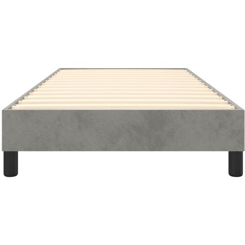  Okvir za krevet s oprugom svjetlosivi 80x200 cm bar&amp;scaron;unasti Slike