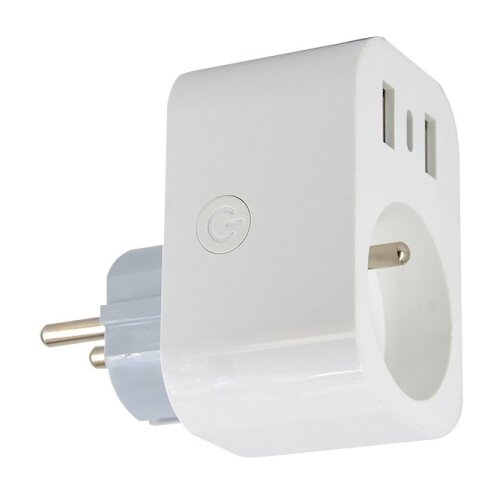  Immax NEO 07799L - Pametni razvodnik 16A/230V + 2x USB + 1x USB-C Tuya Slike