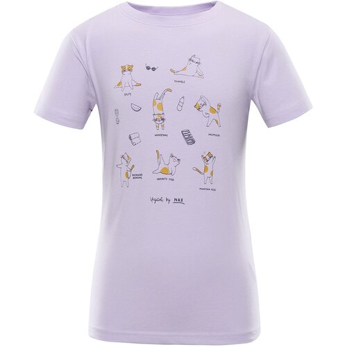 NAX Children&amp;#039;s T-shirt POLEFO pastel lilac Slike
