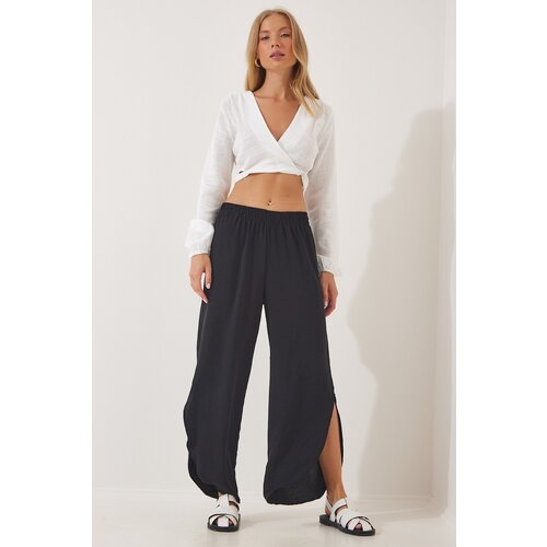  Pants - Black - Carrot pants Slike