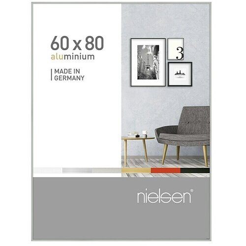 Nielsen Aluminijasti okvir Pixel (60 x 80 cm, Mat srebrna) Cene
