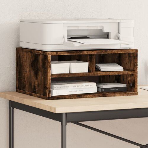 vidaXL Stalak za pisač boja hrasta 49x40x22,5 cm konstruirano drvo Cijene