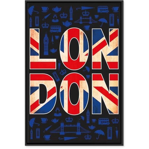  Slika - City of Culture (1 Part) Vertical 40x60 U crnom drvenom okviru Cene