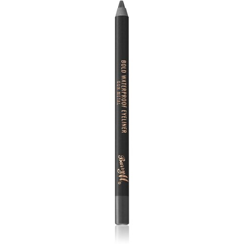 Barry M Bold Waterproof Eyeliner vodootporna olovka za oči nijansa Gun Metal Slike
