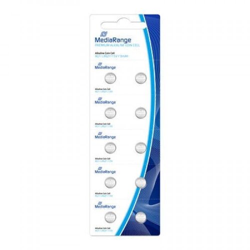 Mediarange AG1-LR621 alkalna baterija 1.5V dugmasta pack 10 MRBAT110/13MAH ( AG1MR/Z ) Slike