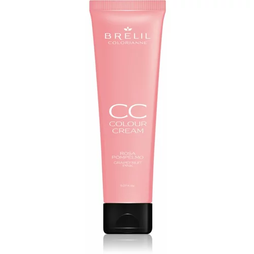 Brelil Numéro CC Colour Cream barvna krema za vse tipe las odtenek Grapefruit Pink 150 ml