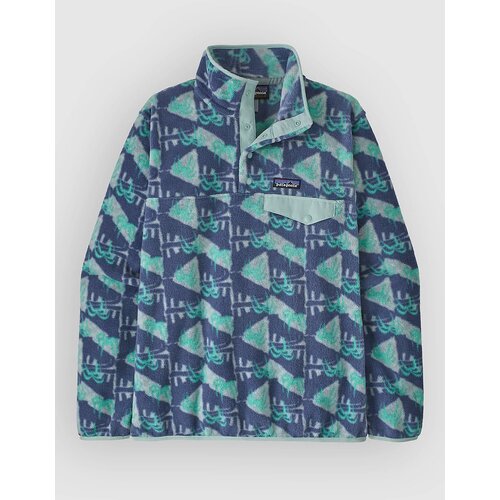 Patagonia LW Synch Snap-T Half-Zip Fleece Sweater blue sage Cene
