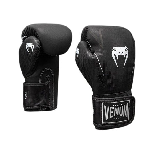 Venum Mu&amp;scaron;ke rukavice za boks Stealth, Crno-bele Slike