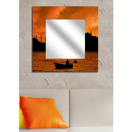 Wallity Ogledalo MA-36, 50x50 cm, Šareno Cene