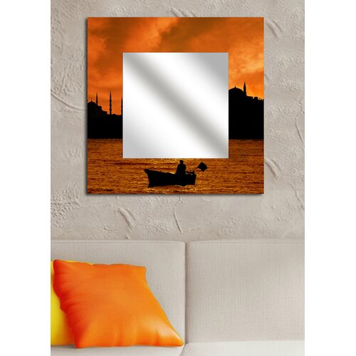 Wallity Zidno ogledalo MA-36, 50x50 cm, šareno Cene