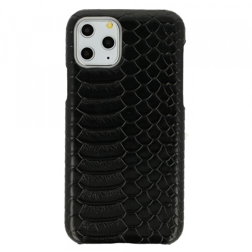  Ovitek z vzorcem krokodila za iphone 12 / 12 pro - črn Slike