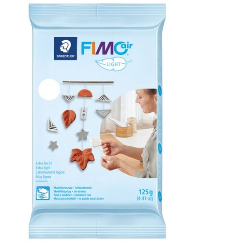  GLINAMOL 125G FIMO AIR LIGHT STAEDTLER 8133-0 BIJELA * DO ISTEKA ZALIHA Slike