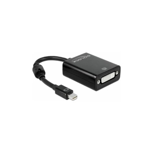 Delock 65098 Mini-DisplayPort / DVI adapter [1x mu&scaron;ki konektor mini DisplayPort - 1x ženski konektor DVI, 24 + 5 polova] Cijene