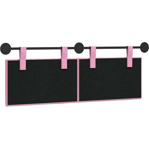  Držeće uzglavlje Zidne Ružičasta 150 x 55 x 5 cm tkanina - Ružičasta 140 cm bez LED Slike