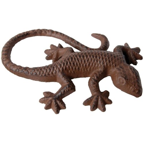 Esschert Design Dekoracija od lijevanog željeza Lizard, 10,4 x 15,1 cm Cijene